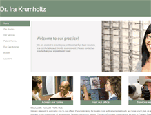 Tablet Screenshot of drirakrumholtz.com